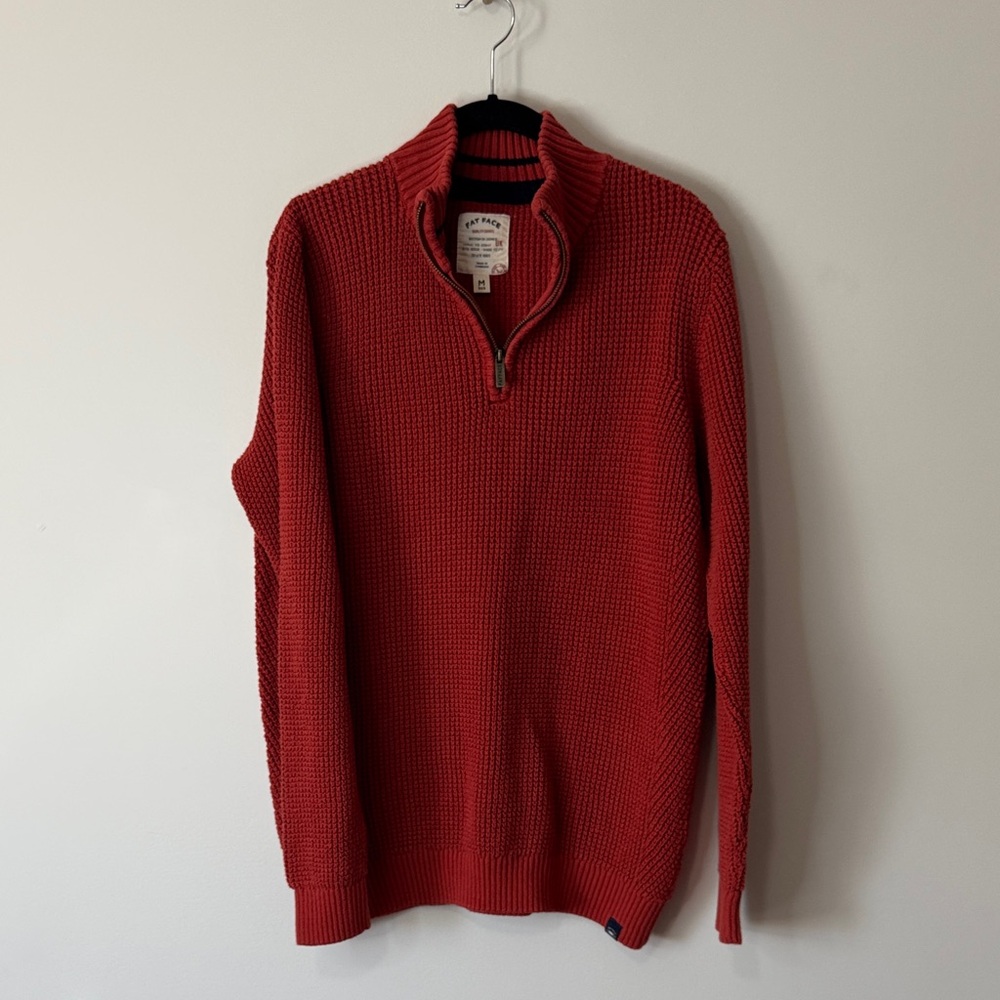 FatFace Mens Knit Sweater Pullover Cotton
